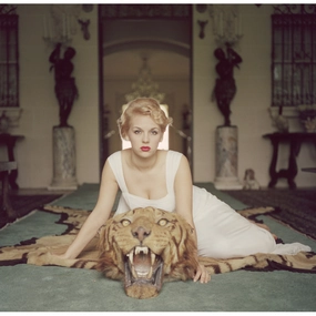 Slim Aarons Beauty and The Beast Photographnordic style wall decor
