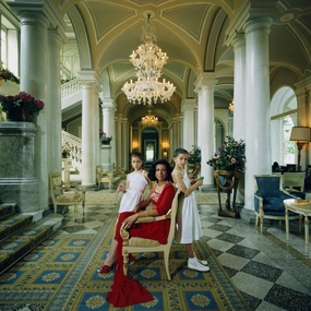 Slim Aarons "Droulers And Daughters" Photographnordic style wall decor