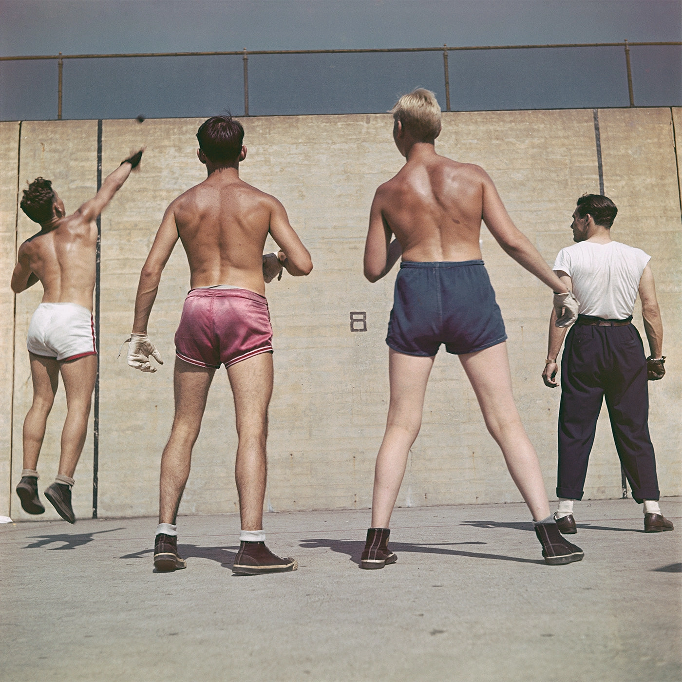 Slim Aarons "Handball In Central Park" Photographnordic style wall decor
