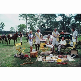 Slim Aarons "Polo Party" Photographnordic style wall decor