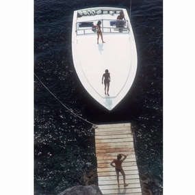 Slim Aarons "Speedboat Landing" Photographnordic style wall decor