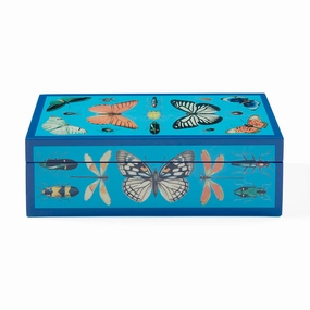 Small Botanist Lacquer Boxdecorative storage box ,stackable storage box 