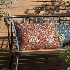 Snakeshead Printed Outdoor Cushion Berry/Naturalhome decor ,wall decor 