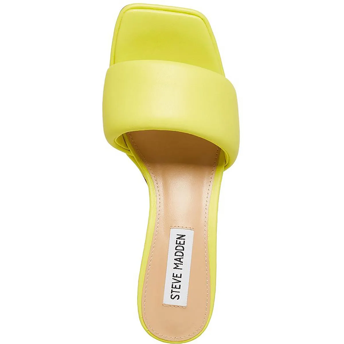 Snazzy Womens Faux Leather Mule Kitten Heels