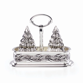Snow Berry Salt & Pepper Caddymodern kitchen decor ,kitchen dinner set ,dinnerware 