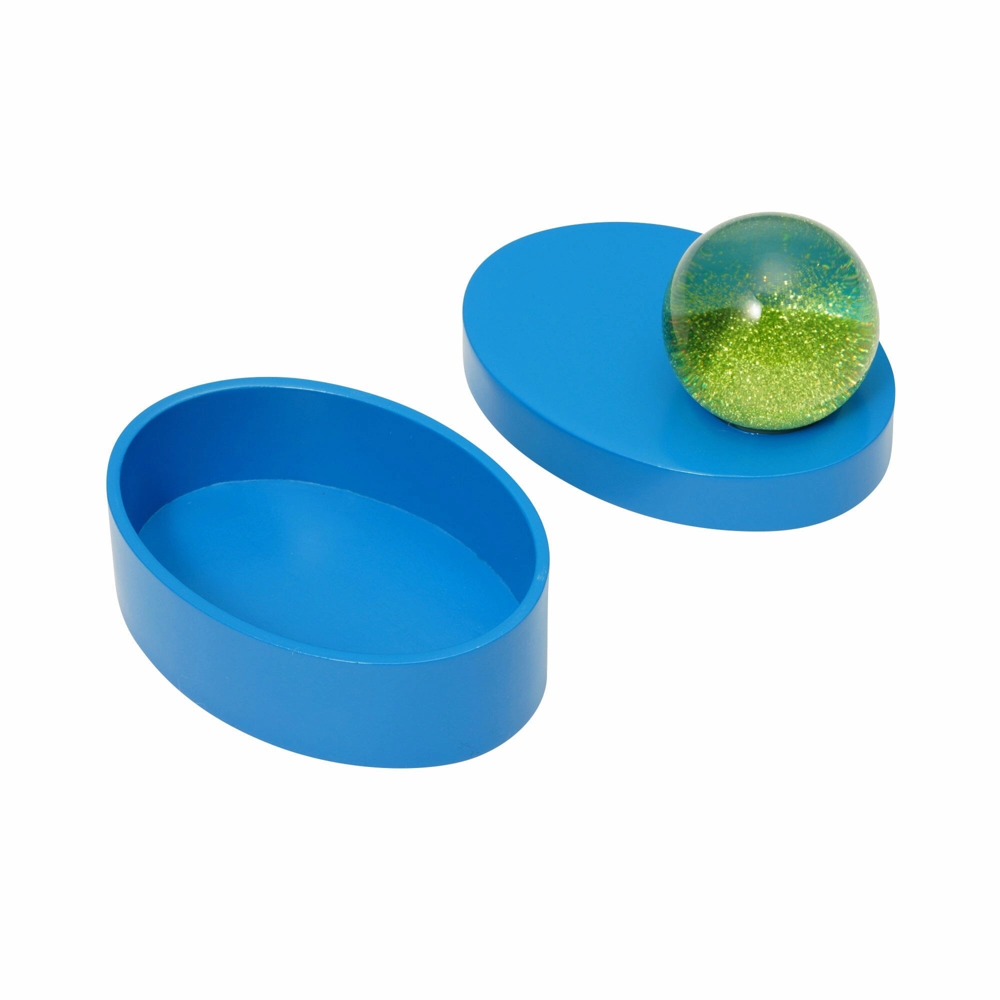 Snow Globe Accessory Case Blue