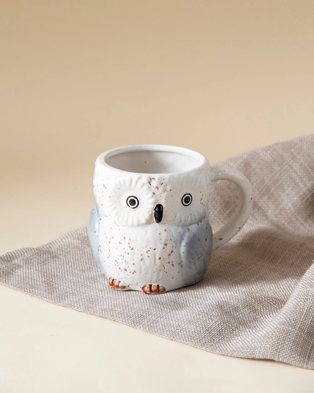 Snowy Owl Ceramic Coffee Mug