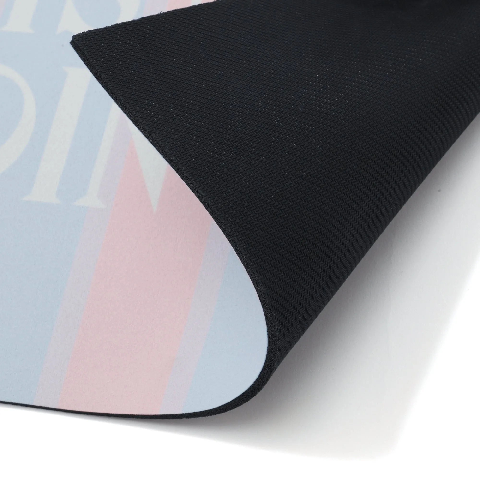 Soft Bath Mat With Diatomaceous Earth Semicircular Blue