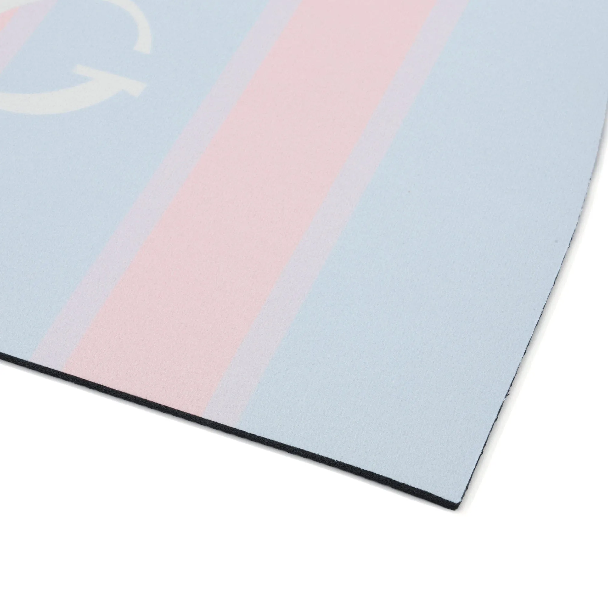 Soft Bath Mat With Diatomaceous Earth Semicircular Blue