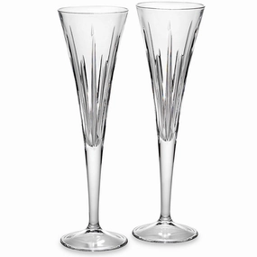 Soho Crystal Toasting Flutes, Set of 2glass cups ,personalized mugs 