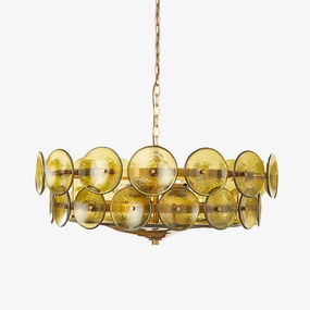 Solaris Disc Murano Chandelierrustic chandelier,bedroom chandelier 