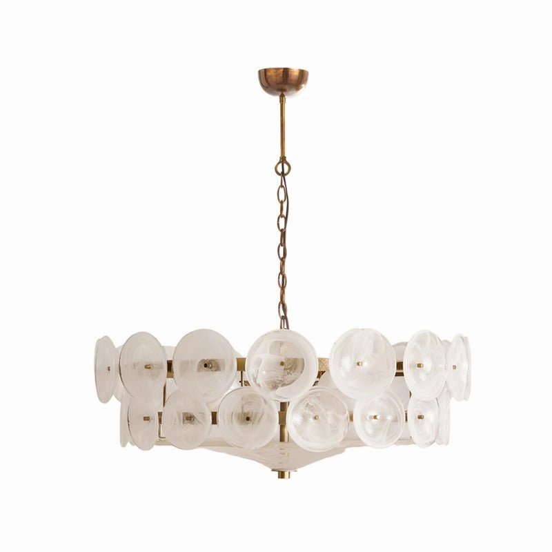 Solaris Disc Murano Chandelier