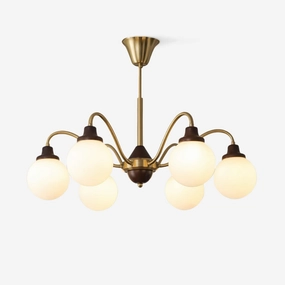 Solid Wood Magic Bean Chandelierrustic chandelier,bedroom chandelier 