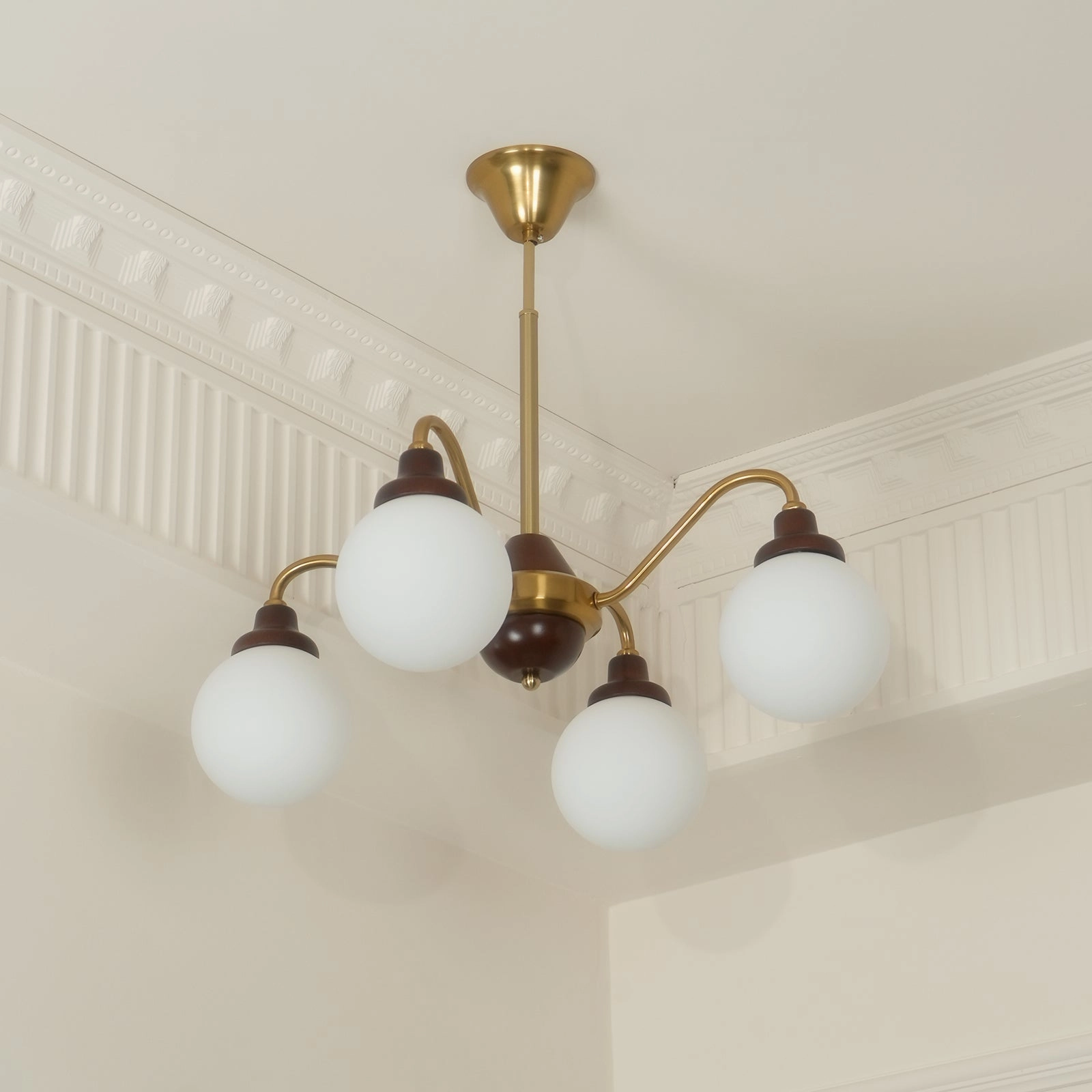 Solid Wood Magic Bean Chandelier