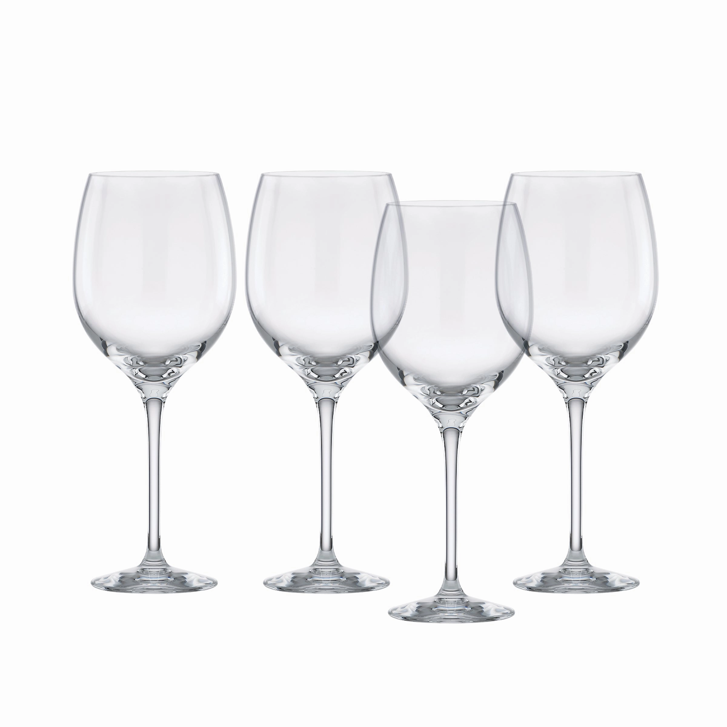 Solitaire All-Purpose Glasses - Set Of 4glass cups ,personalized mugs 