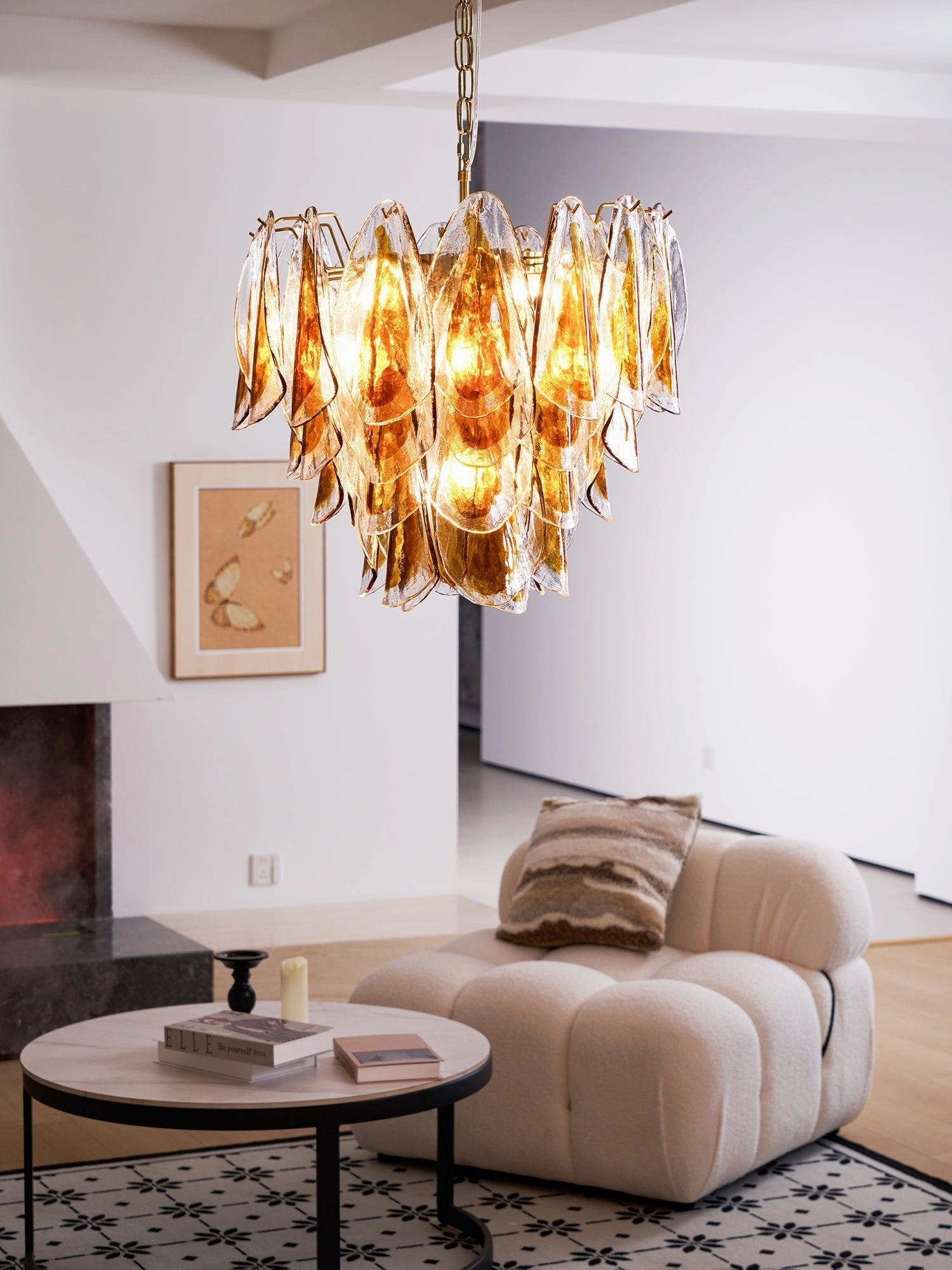 Solviva Murano Glass Chandelier