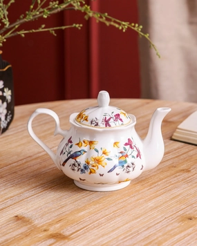 Songbird Serenade Ceramic Kettlemodern kitchen decor ,kitchen dinner set ,dinnerware 