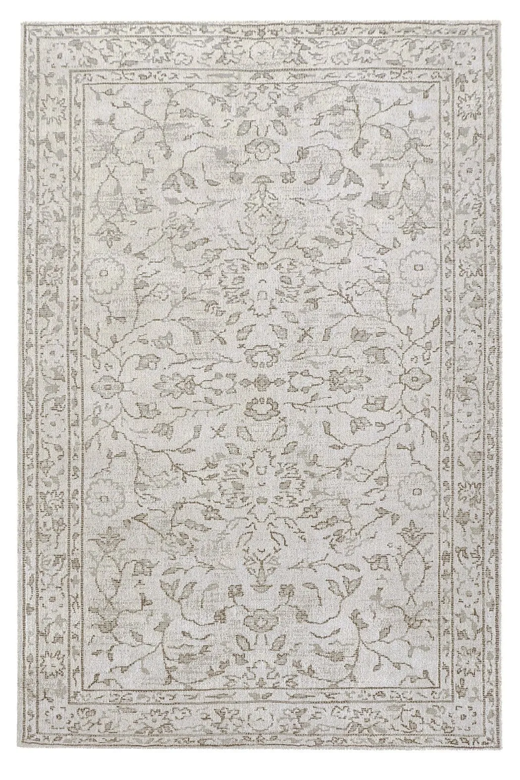 Sonia Beige and Grey Floral Pattern Rug *NO RETURNS UNLESS FAULTYmodern color block patchwork rug