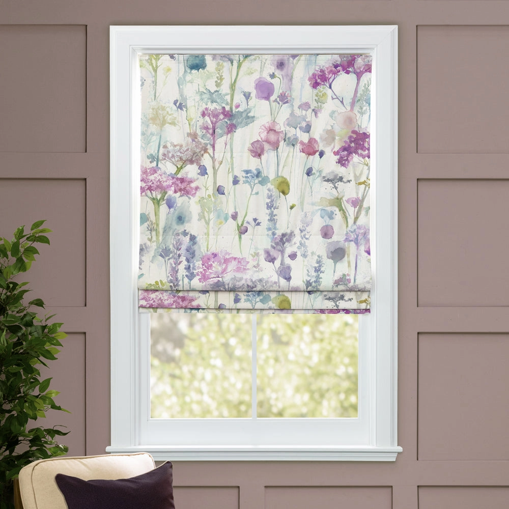 Sorong Printed Cotton Made to Measure Roman Blinds Summer