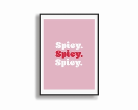 Spicy Spicy Spicymodern abstract painting decor