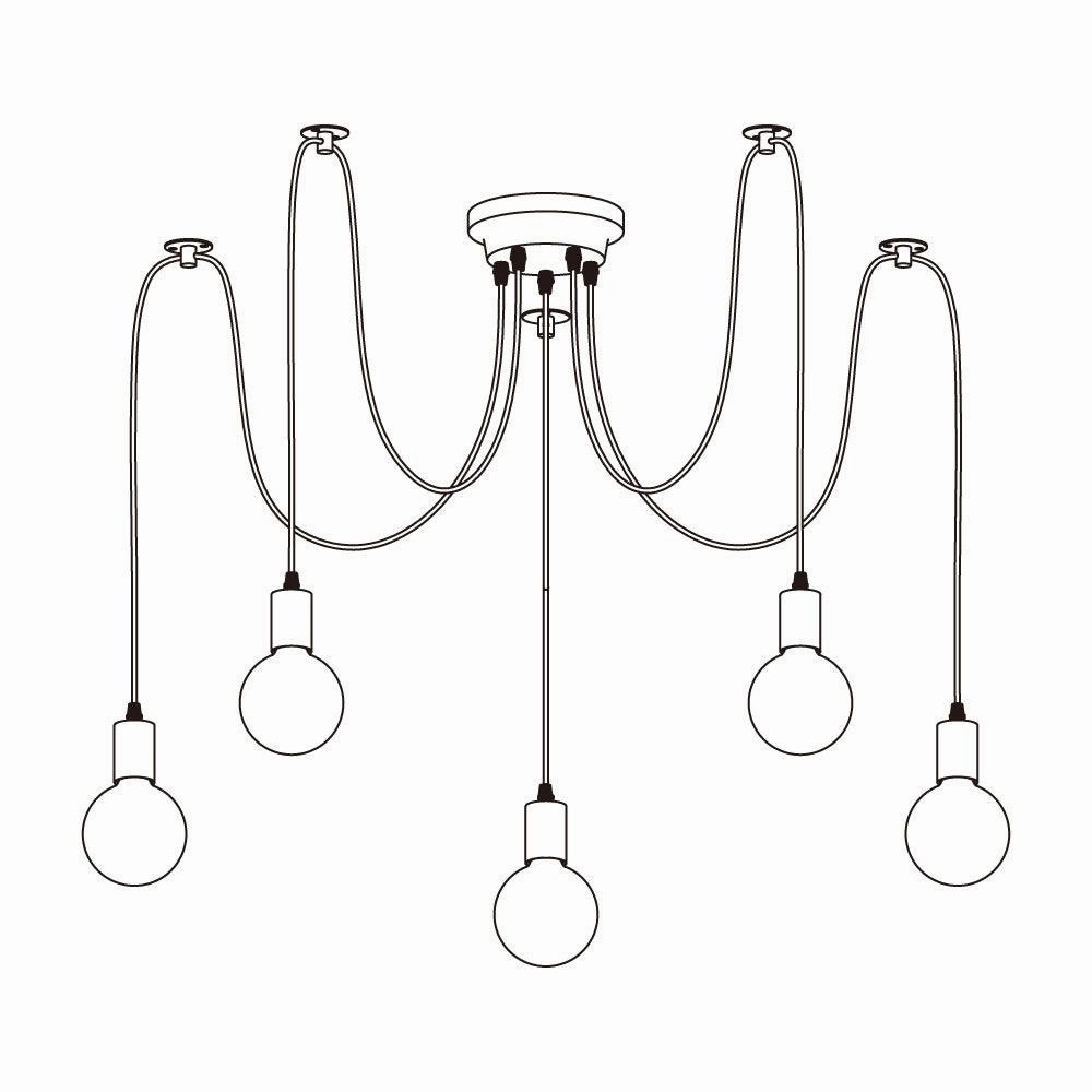 Spider Ceiling Chandelier