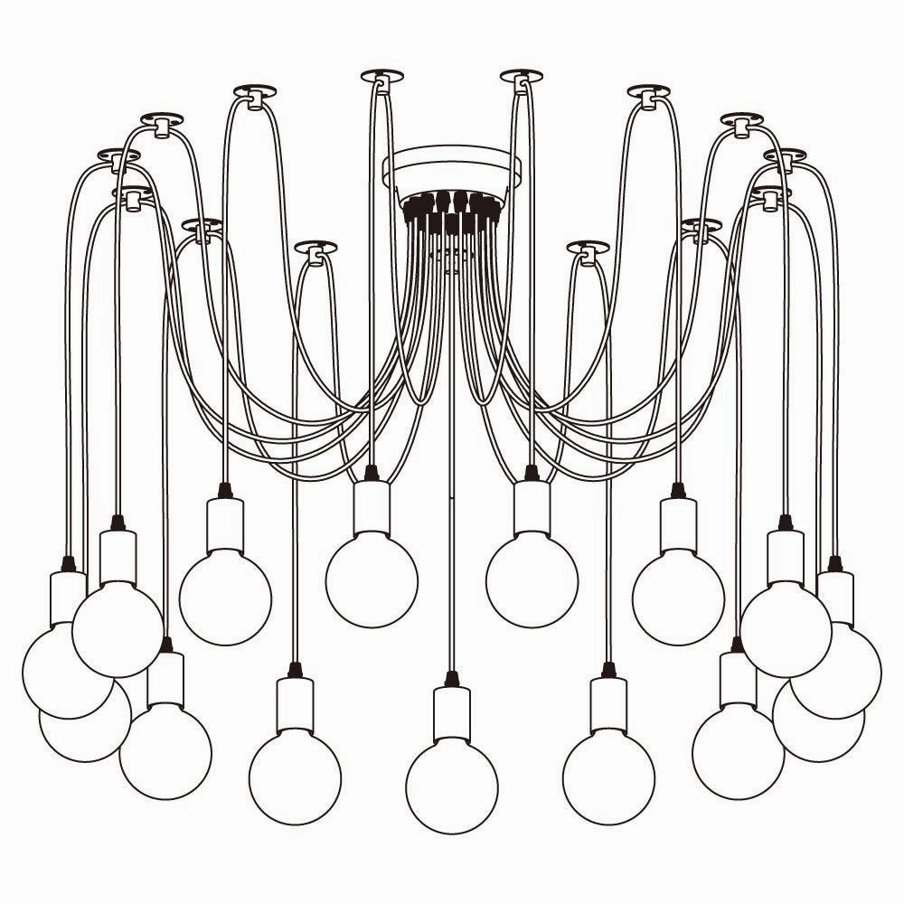 Spider Ceiling Chandelier
