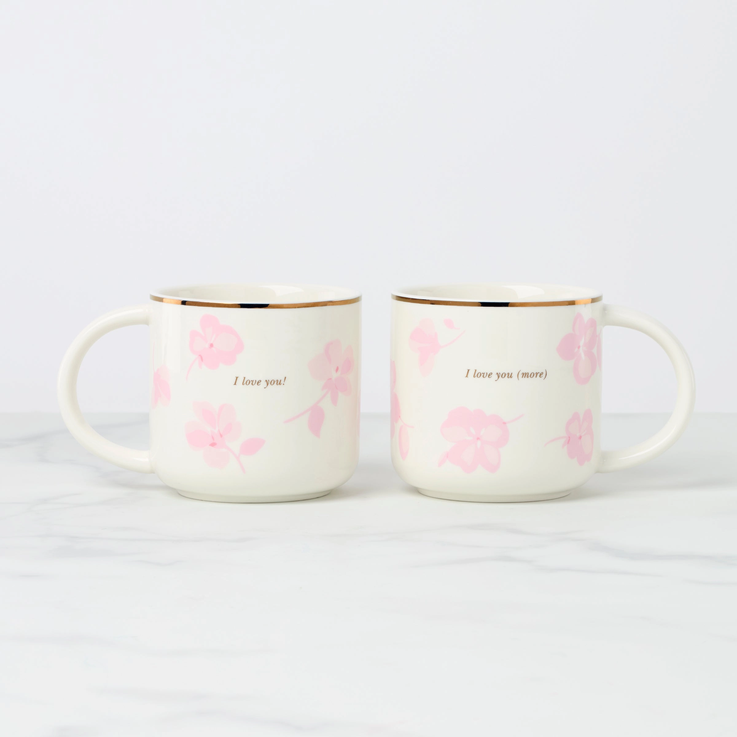 Spring Pansies Mugs - Set of 2glass cups ,personalized mugs 