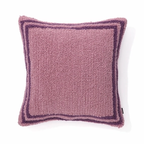 Square Line Cushion Cover 450 x 450 Purplebedding sets ,throw blankets 