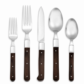St. Michel 20 Piece Flatware Seteco-friendly bamboo fiber tableware set 