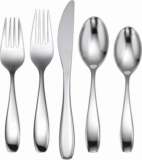 Stafford Mirror 65 Piece Flatware Seteco-friendly bamboo fiber tableware set 