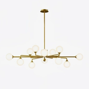 Staggered Glass Globes Chandelierrustic chandelier,bedroom chandelier 