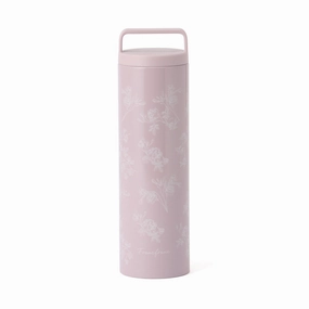 Stainless Steel Bottle With Handle 730ml Chic Flower Pinkglass cups ,personalized mugs 