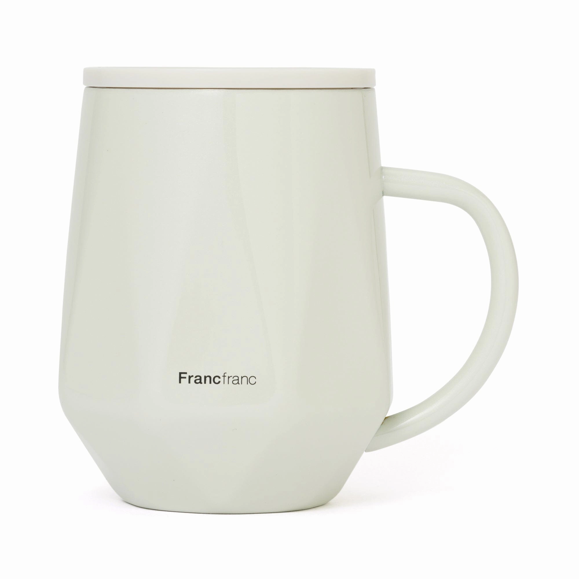 Stainless Steel Thermo Mug With Lid 320Ml Diamond White