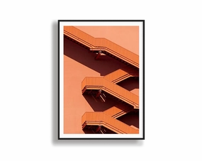 Staircasenordic style wall decor