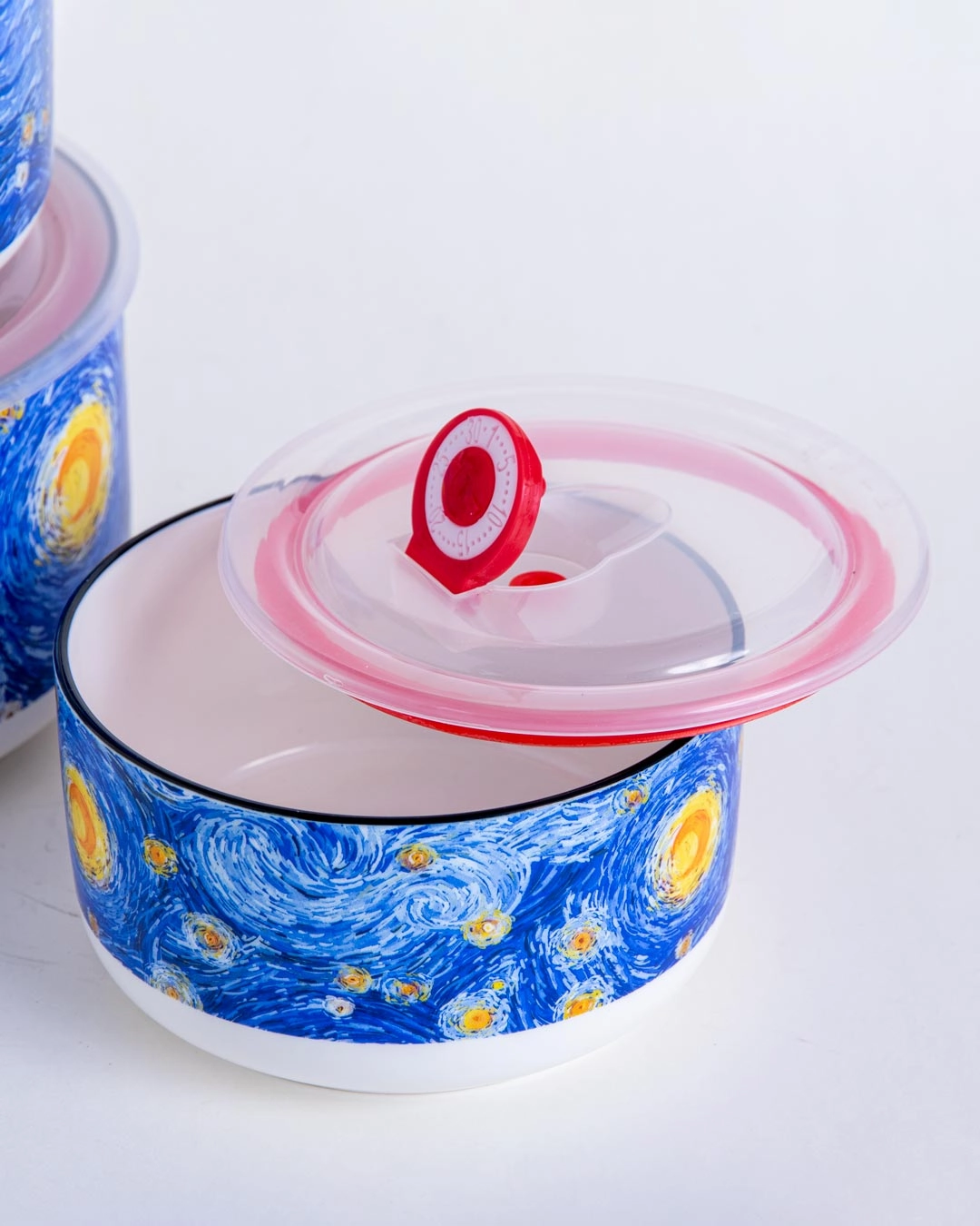 Starry Night Airtight Serving Bowl - Set of 3