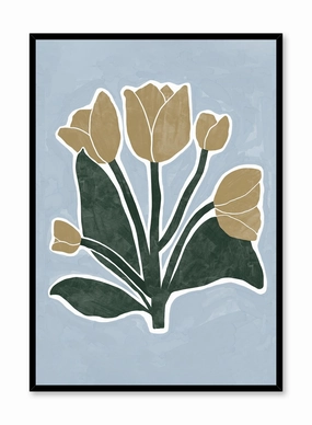 Statement Tulips, Posterpop culture themed posters