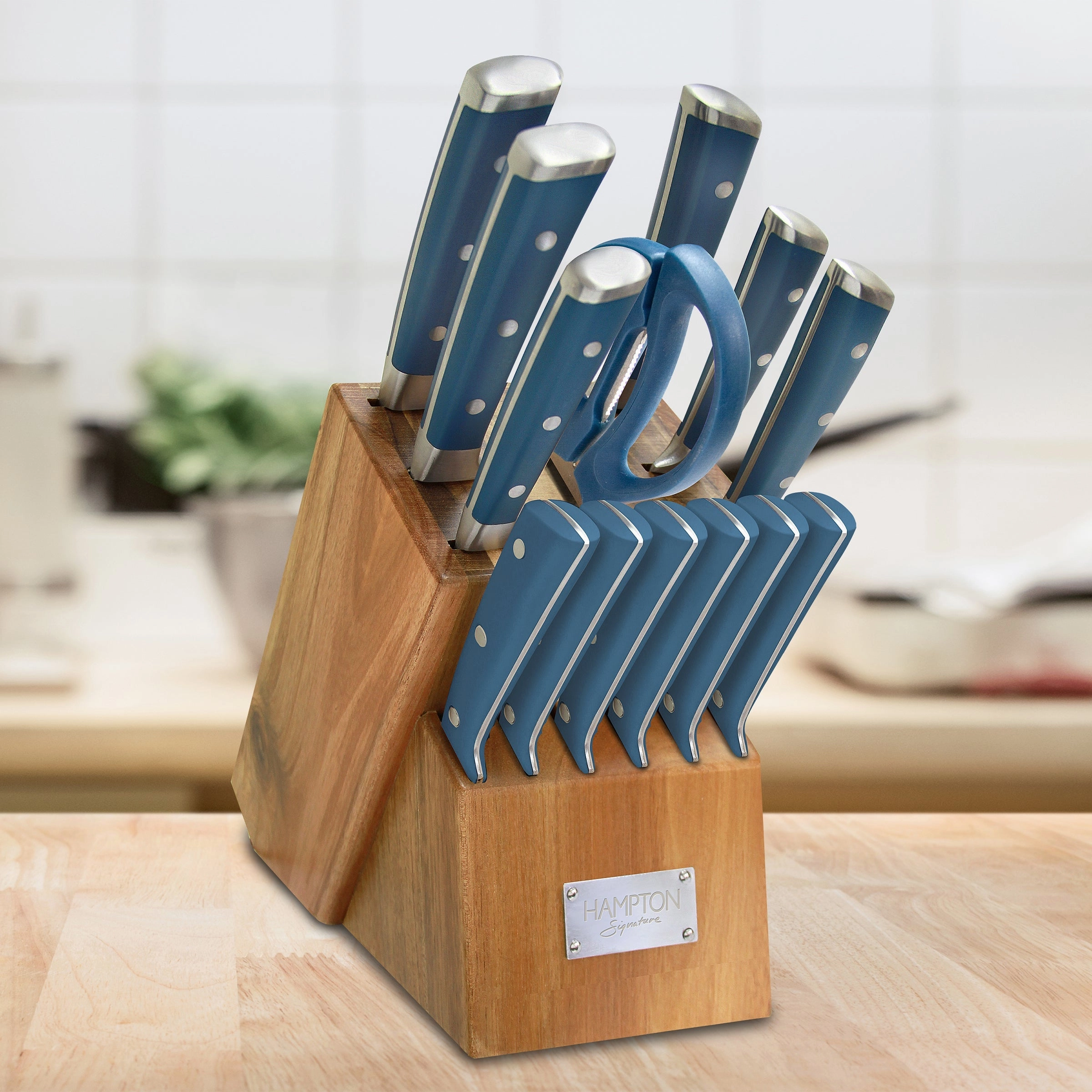 Stellar 14 Piece Cutlery Block Set
