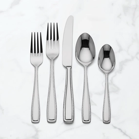 Stonecliff 42 Piece Flatware Seteco-friendly bamboo fiber tableware set 