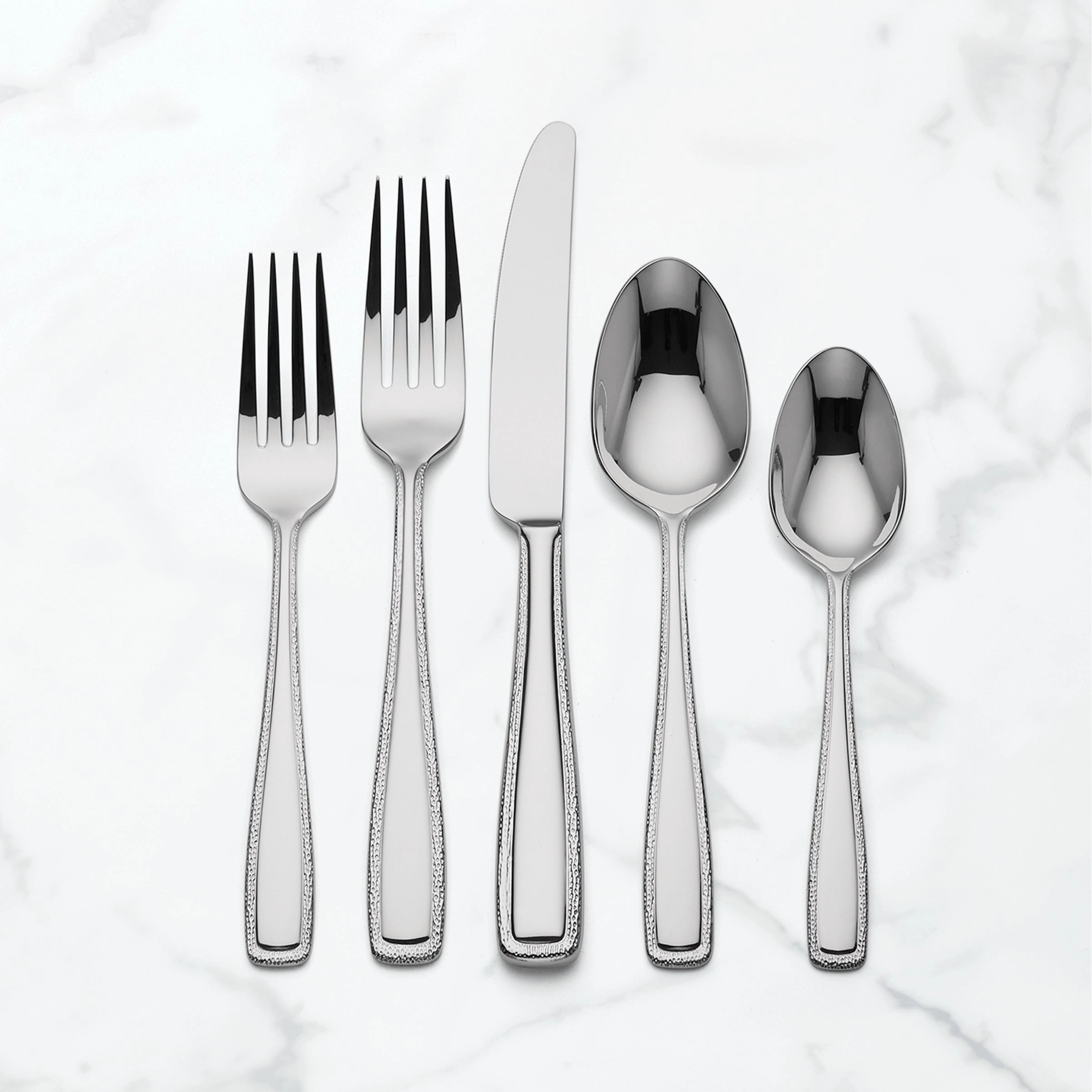 Stonecliff 42 Piece Flatware Seteco-friendly bamboo fiber tableware set 