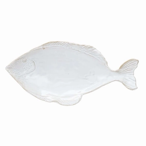 Stoneware Fish Shaped Plate - 7"home decor ,wall decor 