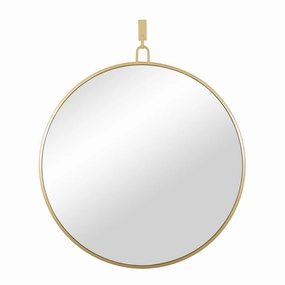 Stopwatch 407A03GO 40-Inch Round Mirror - Goldwall mounted decorative mirror,full length dressing mirror