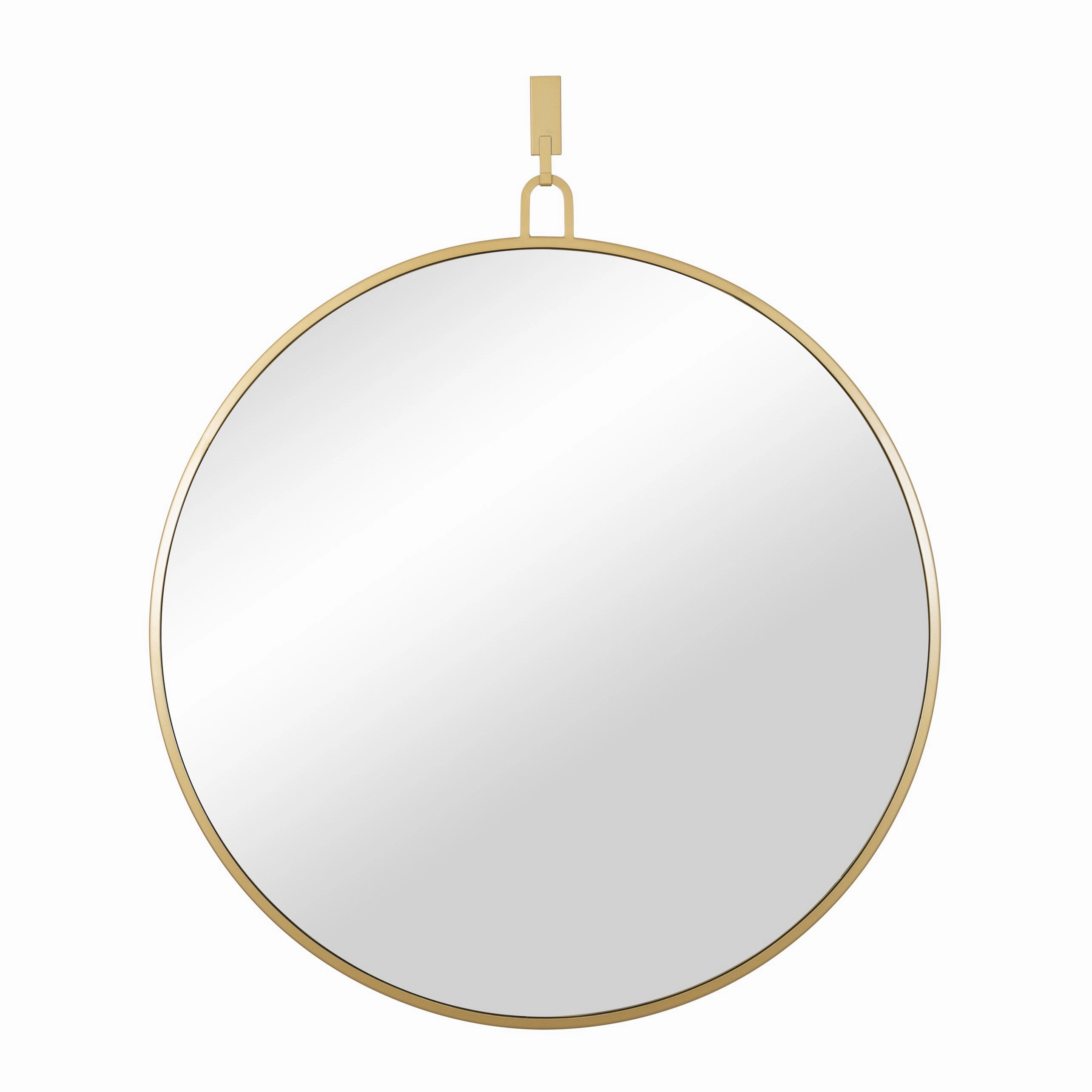 Stopwatch 407A03GO 40-Inch Round Mirror - Goldwall mounted decorative mirror,full length dressing mirror