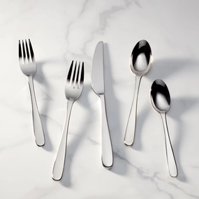 Stratton 65 Piece Flatware Seteco-friendly bamboo fiber tableware set 