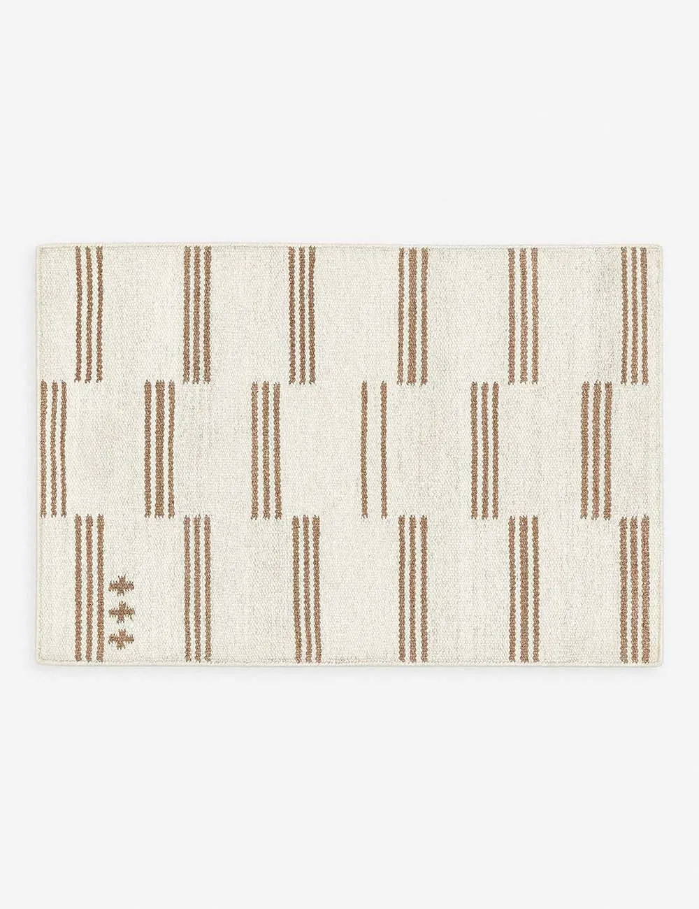 Stripe Break Flatweave Rug by Sarah Sherman Samuel
