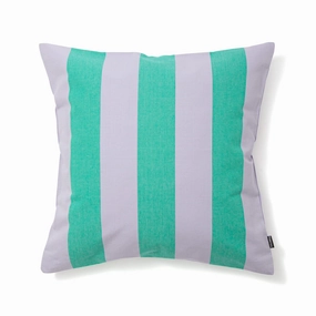 Stripe Cushion Cover 450 x 450  Purple x Greenbedding sets ,throw blankets 