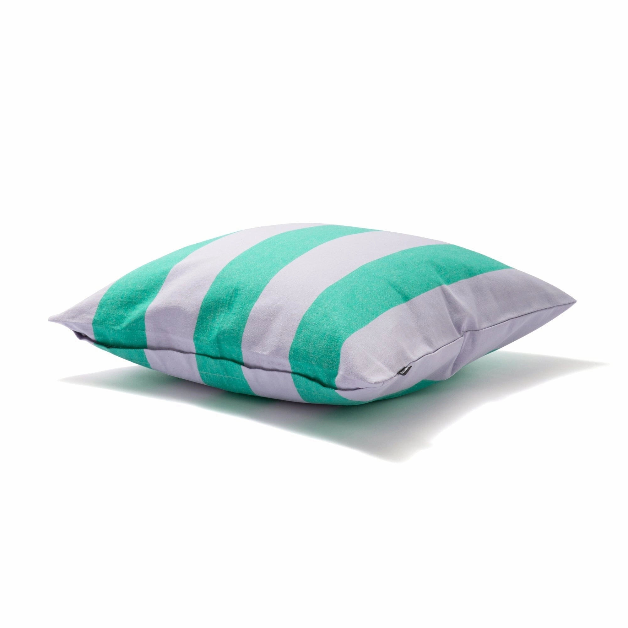 Stripe Cushion Cover 450 x 450  Purple x Green