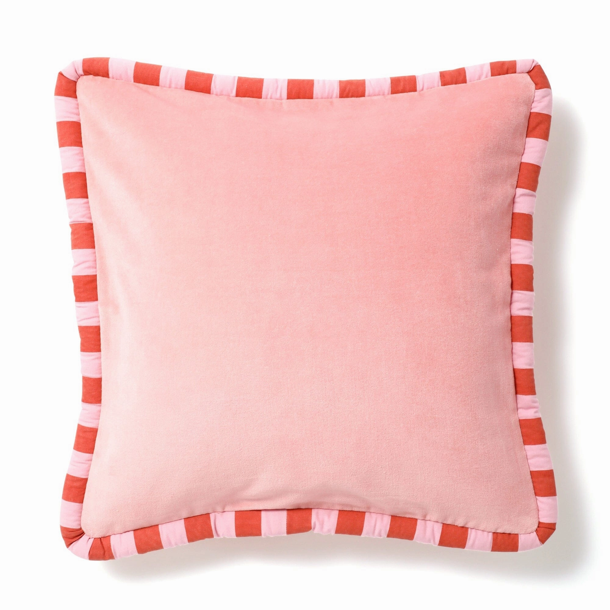 Stripe Piping Cushion Cover 450 X 450 Pinkbedding sets ,throw blankets 