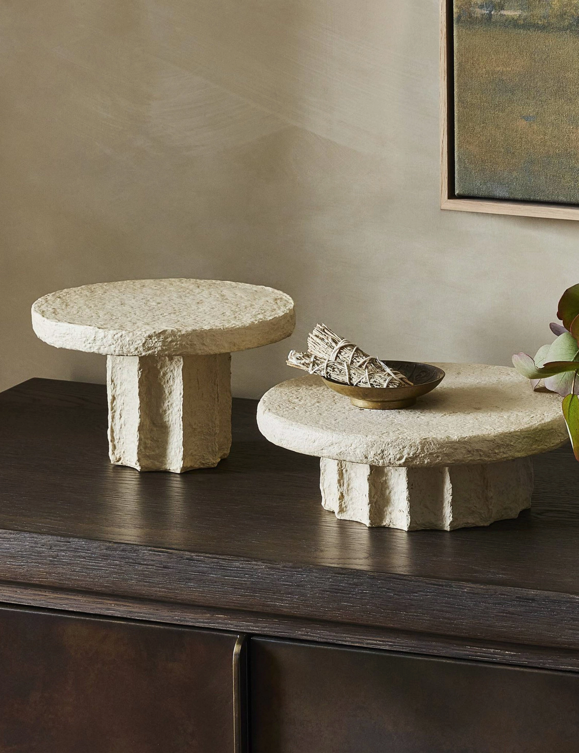 Sumba Pedestal (Set of 2) by Amber Lewis x Four Handshome decor ,wall decor 