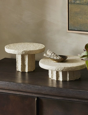 Sumba Pedestal (Set of 2) by Amber Lewis x Four Handshome decor ,wall decor 