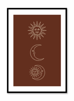 Sun & Moon, Posterpop culture themed posters